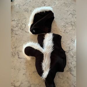 Pottery Barn Skunk Costume 6-12